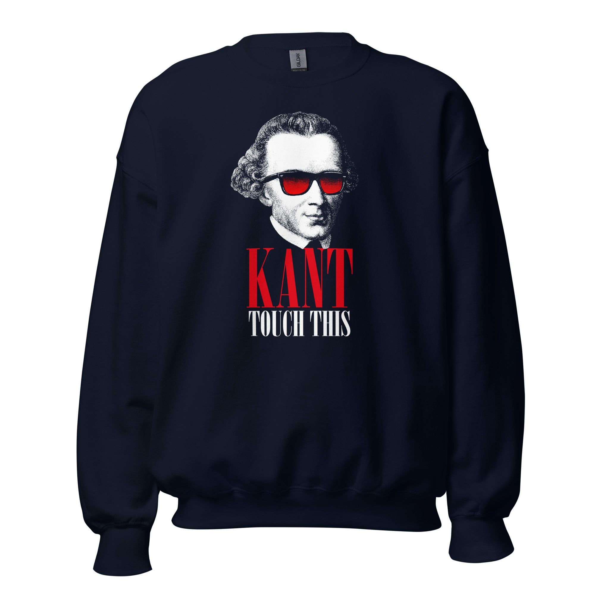 Kant touch this - Sweatshirt - Navy-S - The Philosopher's Shirt