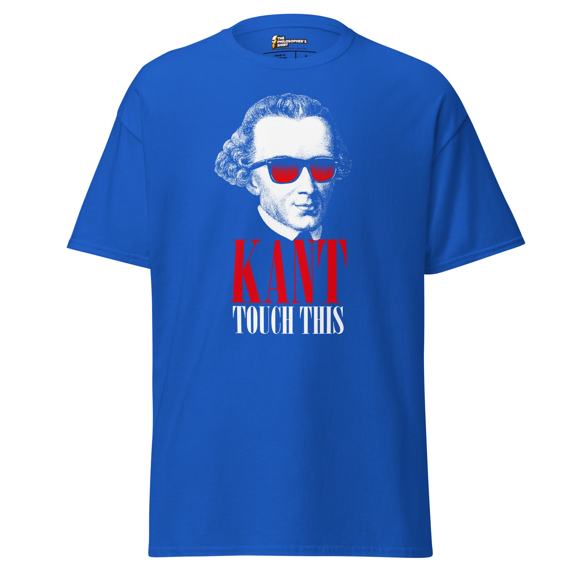 Kant touch this - Unisex Classic T-Shirt - Royal-S - The Philosopher's Shirt