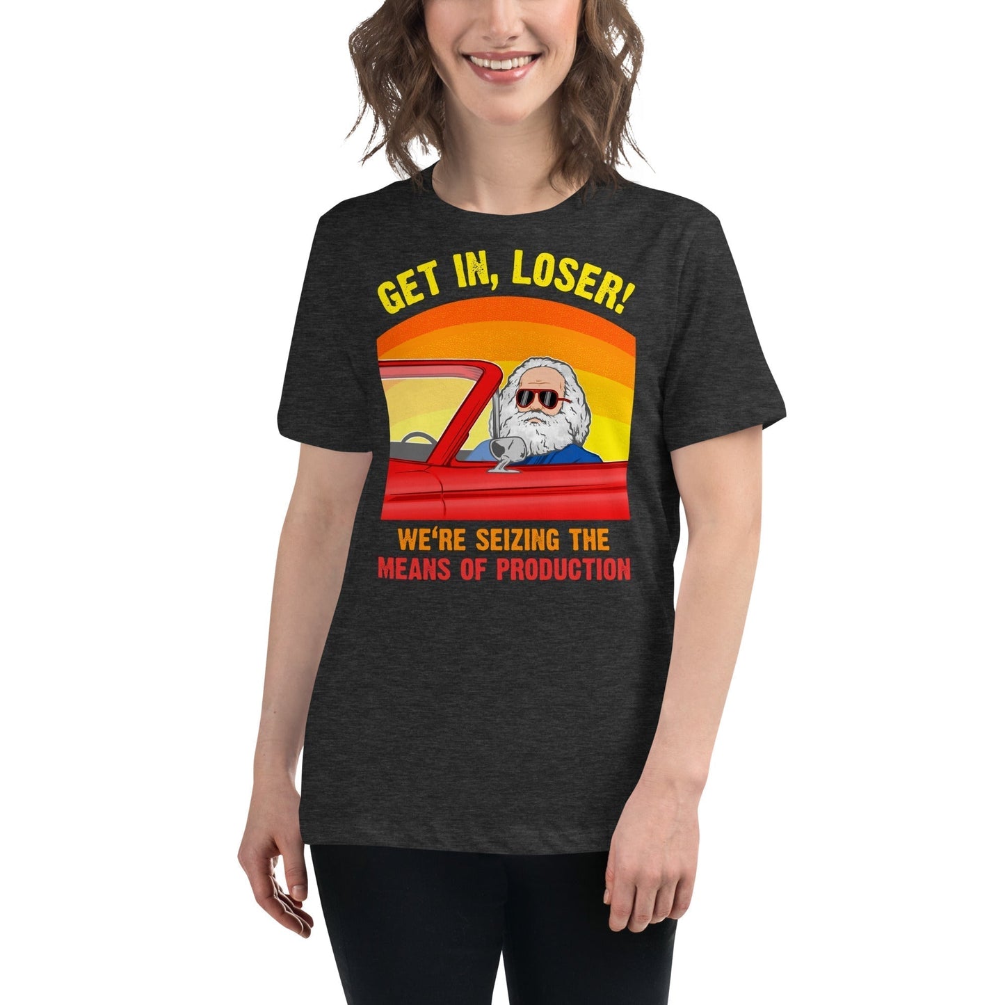 Karl Marx - Get in, Loser - Women's T-Shirt
