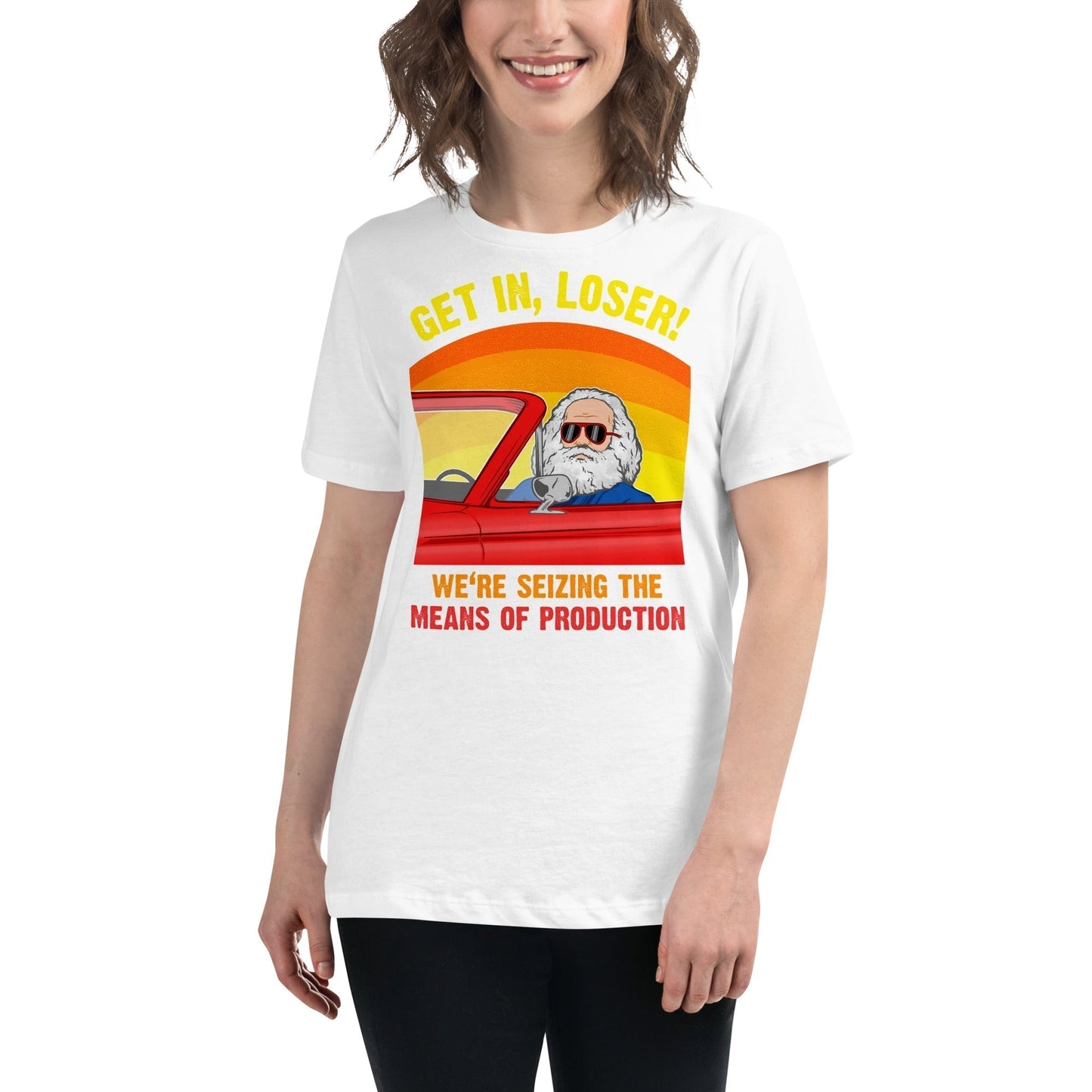 Karl Marx - Get in, Loser - Women's T-Shirt