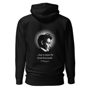 Kierkegaard Quote - Front and Back Print - Premium Hoodie