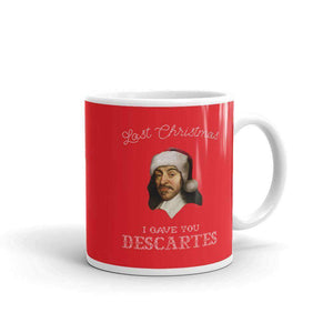 Je t'ai offert Descartes à Noël dernier - Mug