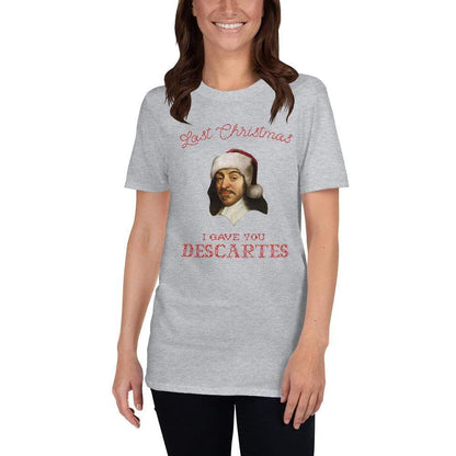 Last Christmas I Gave You Descartes - Premium T-Shirt