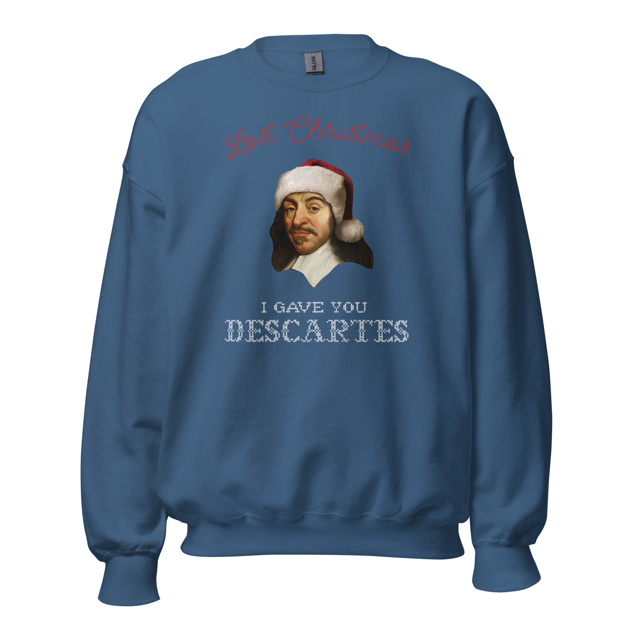 Last Christmas I Gave You Descartes - Sweatshirt-Sweatshirt-The Philosopher's Shirt
