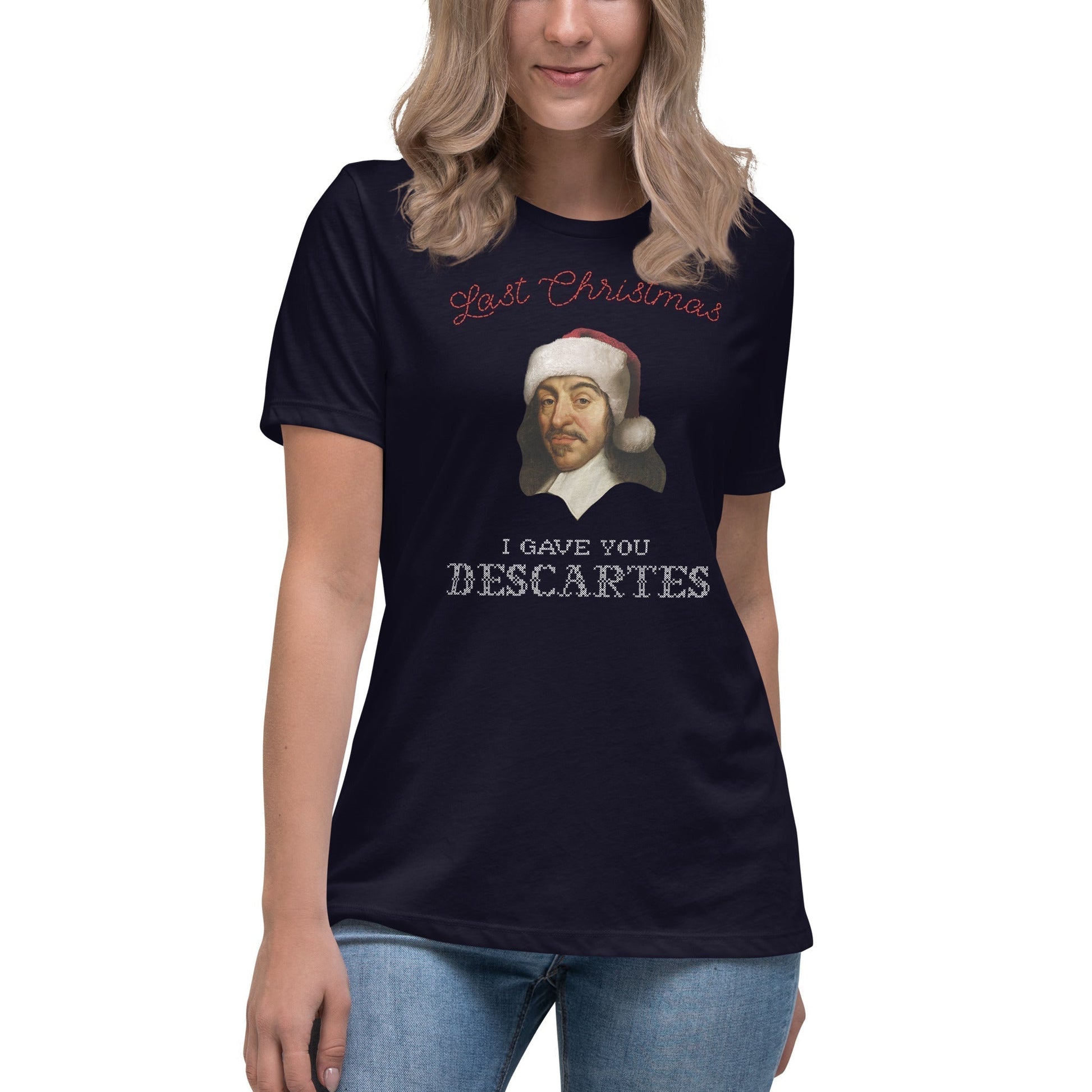 Last Christmas I Gave You Descartes - Women's T-Shirt