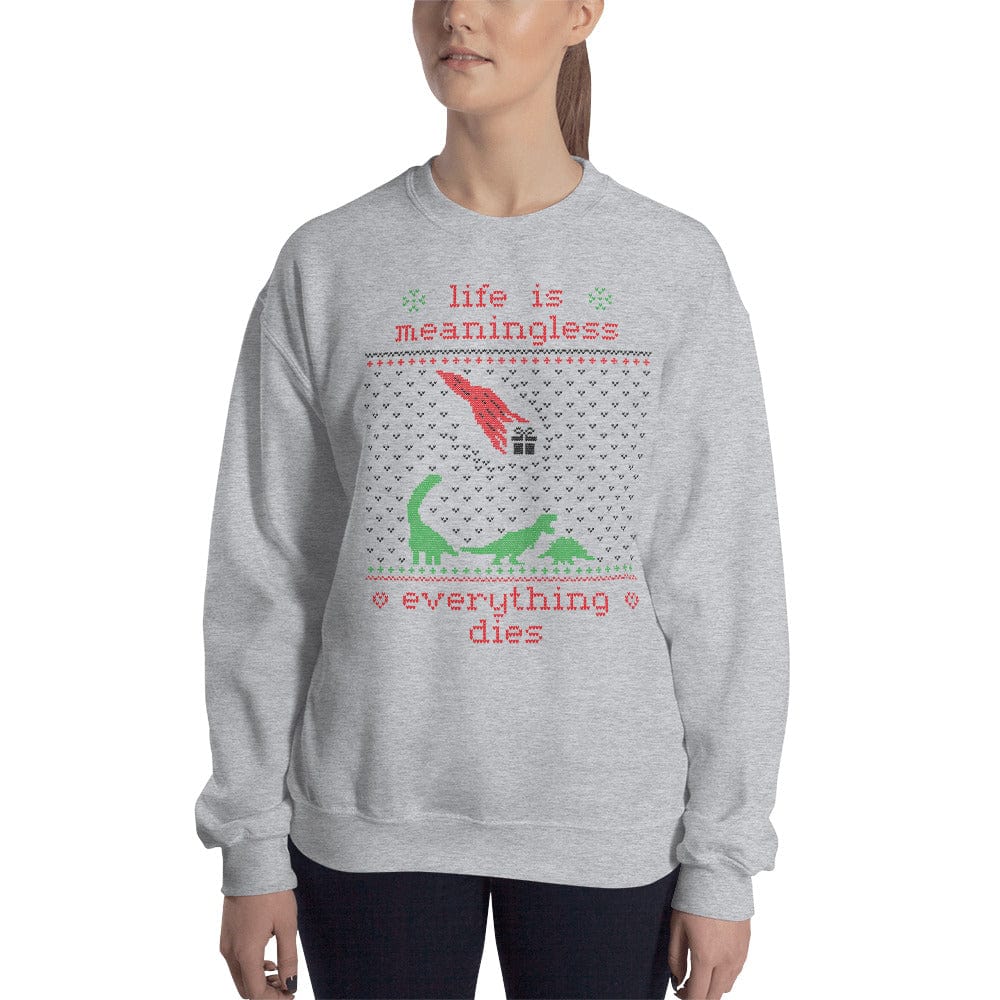 La vida no tiene sentido - Ugly Xmas Sweater - Sudadera