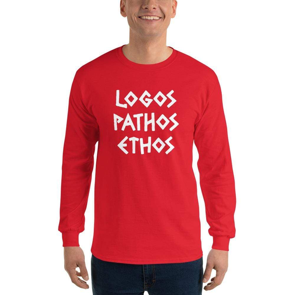 Logos Pathos Ethos - Long-Sleeved Shirt