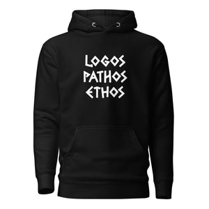 Logos Pathos Ethos - Premium Hoodie