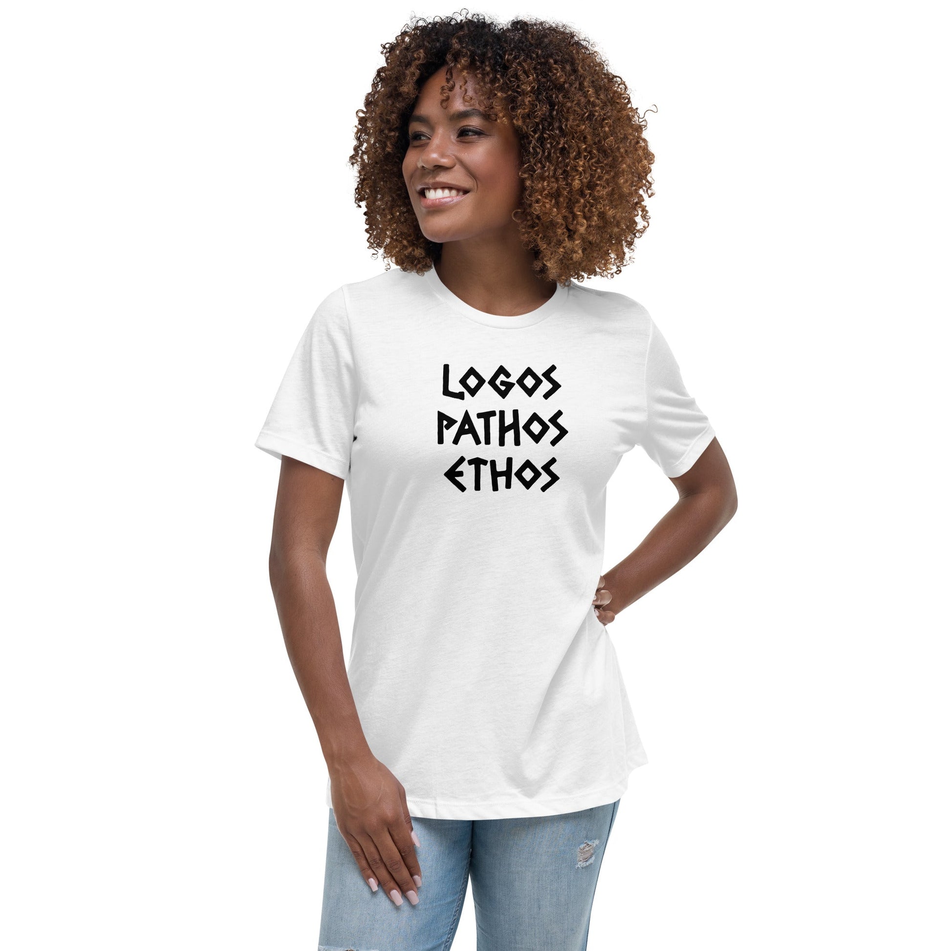 Logos Pathos Ethos - Women's T-Shirt