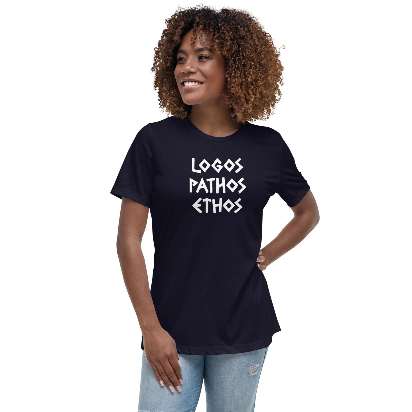Logos Pathos Ethos - Women's T-Shirt