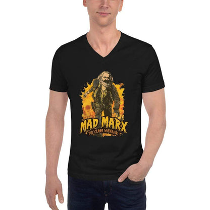 Mad Marx - The Class Warrior - Unisex V-Neck T-Shirt