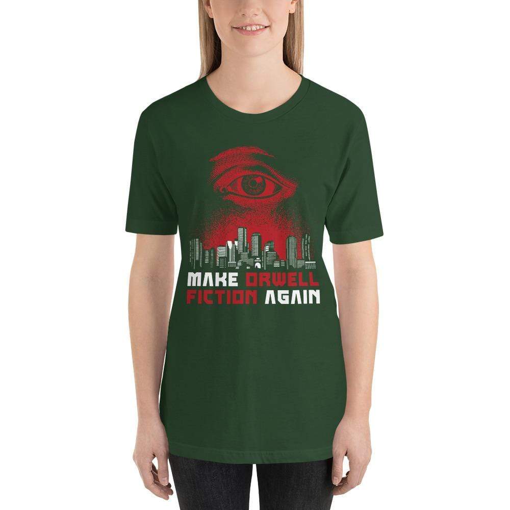 Make Orwell Fiction Again - Dystopian Version - Basic T-Shirt