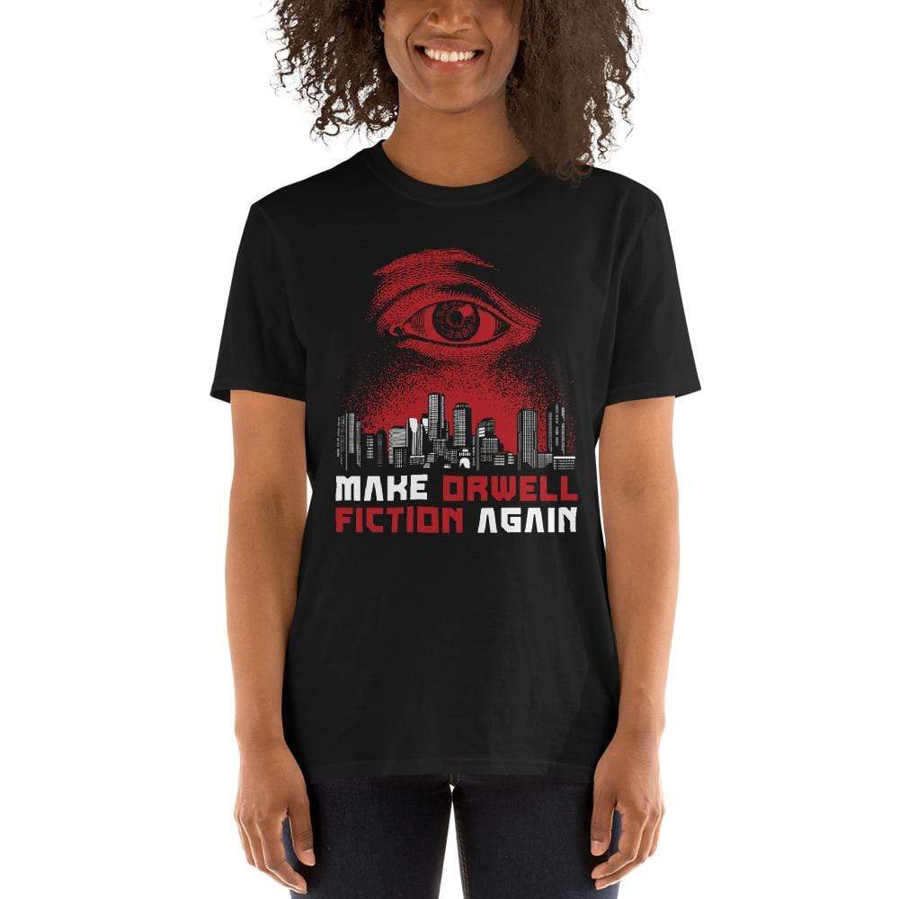 Make Orwell Fiction Again - Dystopian Version - Premium T-Shirt