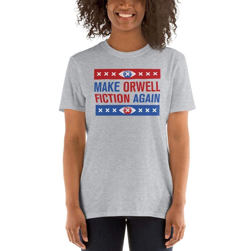 Make Orwell Fiction Again - Election version - Premium T-Shirt