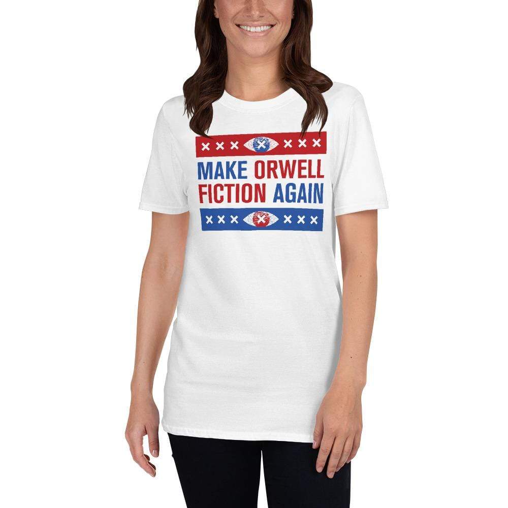 Make Orwell Fiction Again - Election version - Premium T-Shirt