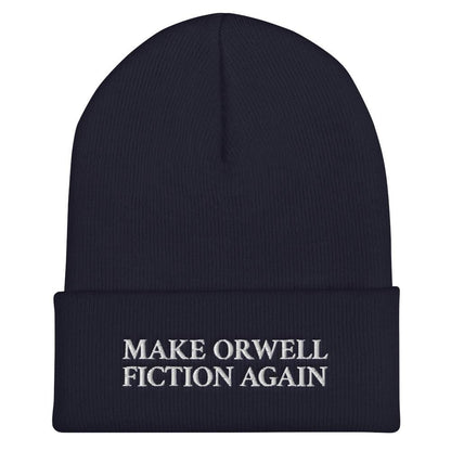 Make Orwell Fiction Again - Cappello a berretto ricamato