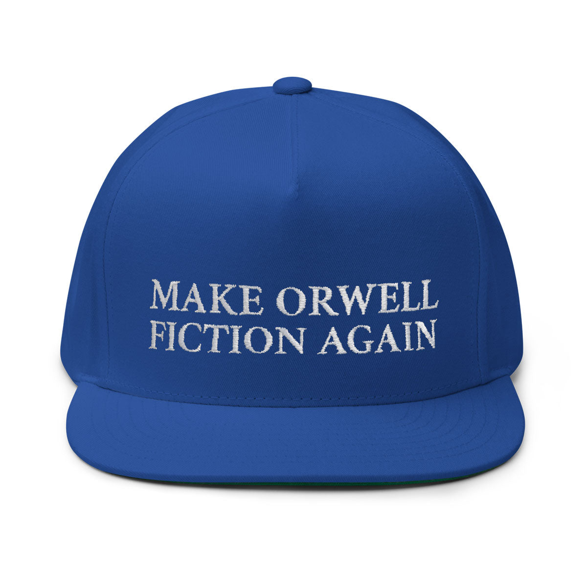 Make Orwell Fiction Again - Embroidered Snapback Cap