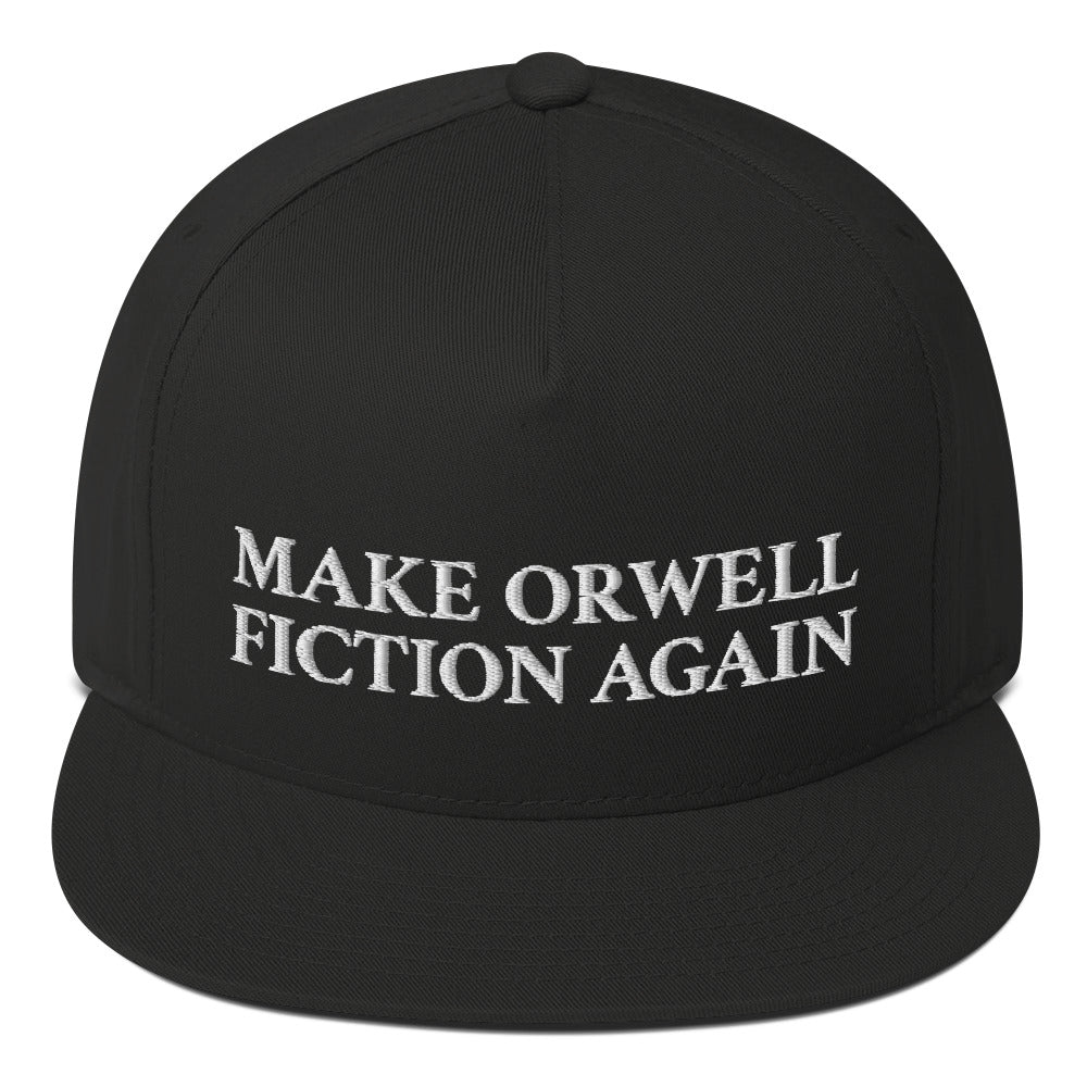 Make Orwell Fiction Again - Gorra Snapback bordada