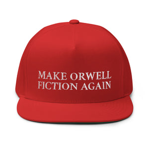 Make Orwell Fiction Again - Embroidered Snapback Cap