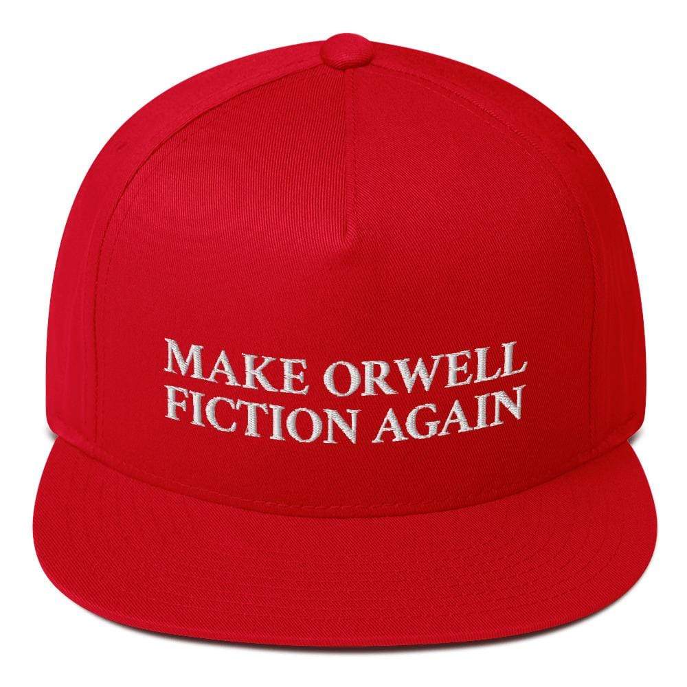 Make Orwell Fiction Again - Gorra Snapback bordada