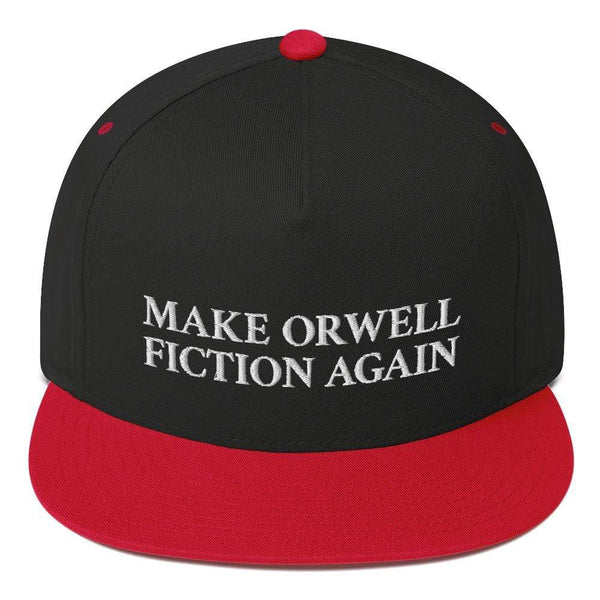 Make Orwell Fiction Again - Embroidered Snapback Cap