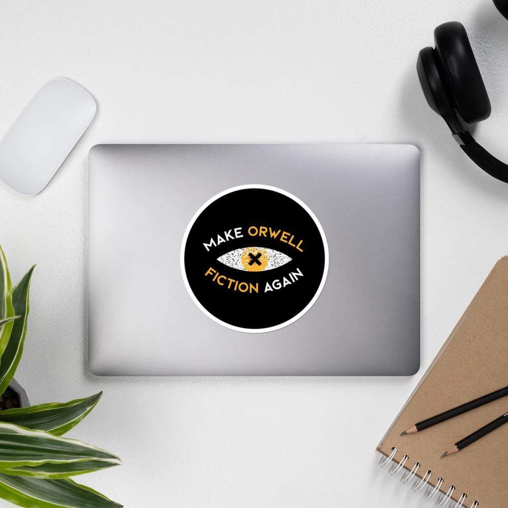 Make Orwell Fiction Again Recon Eye - Sticker