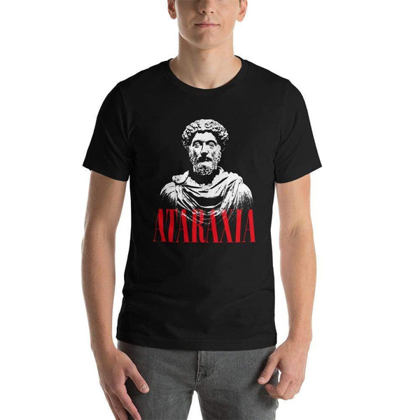 Marc Aurel Bust - Ataraxia Stoic Ethics - Basic T-Shirt