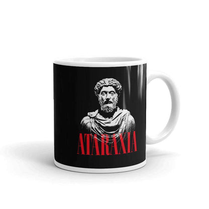 Marc Aurel Bust - Ataraxia Stoic Ethics - Mug