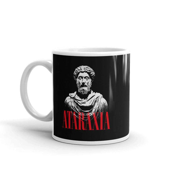 Marc Aurel Bust - Ataraxia Stoic Ethics - Mug