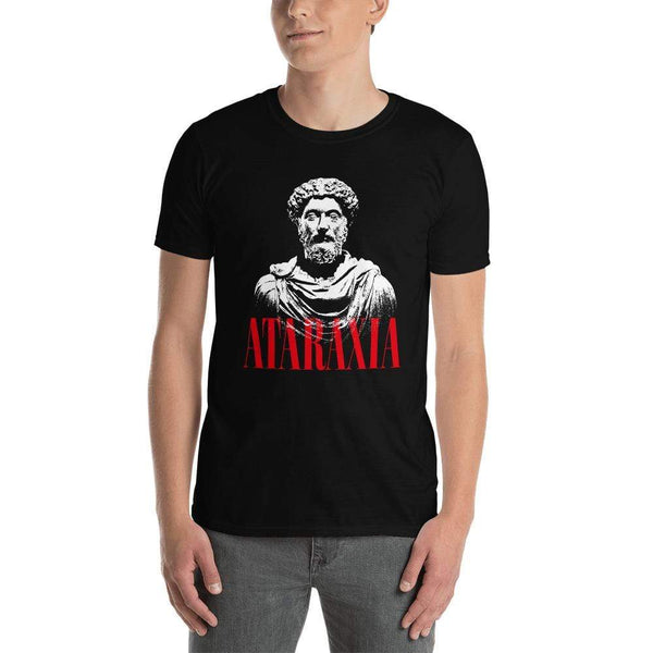 Marc Aurel Bust - Ataraxia Stoic Ethics - Premium T-Shirt