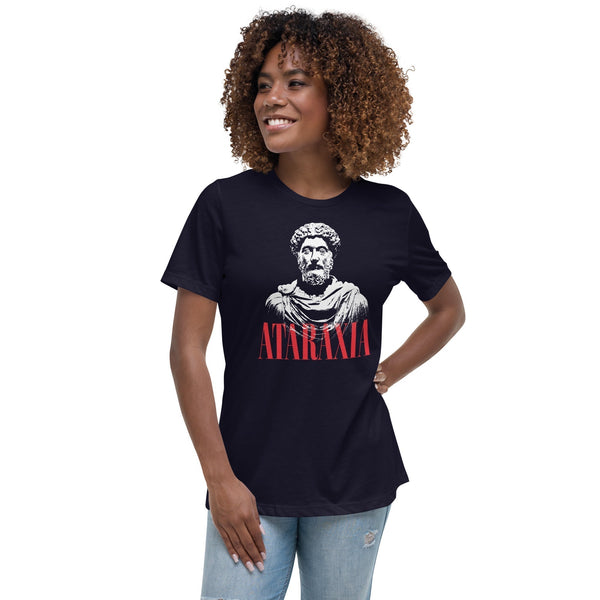 Marc Aurel Bust - Ataraxia Stoic Ethics - Women's T-Shirt