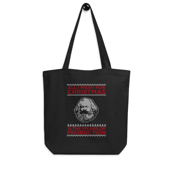 Marx - All I Want For Christmas Is The Means Of Production - Eco Tote Bag