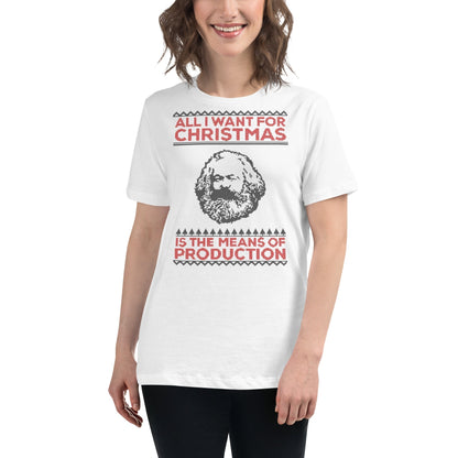 Marx - All I Want For Christmas - Women's T-Shirt