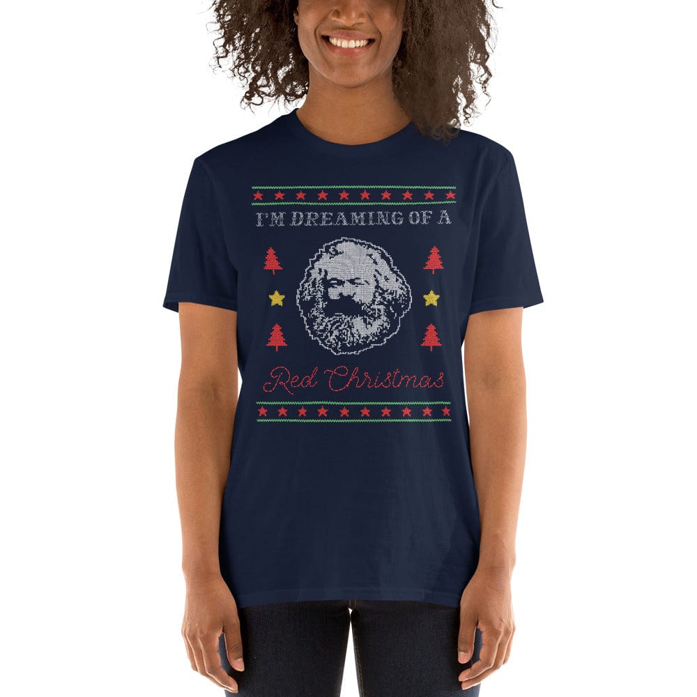 Marx: I’m dreaming of a red Christmas - Premium T-Shirt