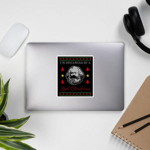 Marx : Je rêve d'un Noël red - Sticker