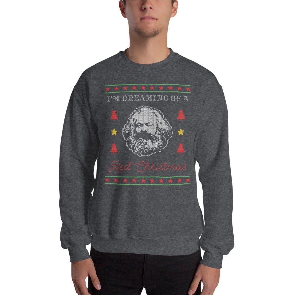 Grey christmas sweatshirt best sale