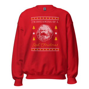 Marx: Sto sognando un Natale red - Felpa