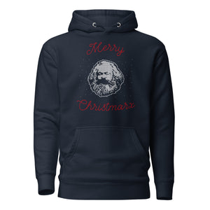 Merry Christmarx - Ugly Christmas Sweater Design - Premium Hoodie