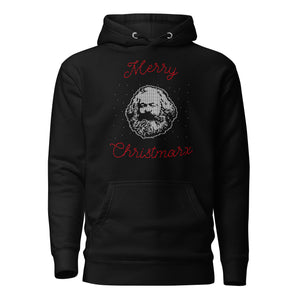 Merry Christmarx - Ugly Christmas Sweater Design - Premium Hoodie