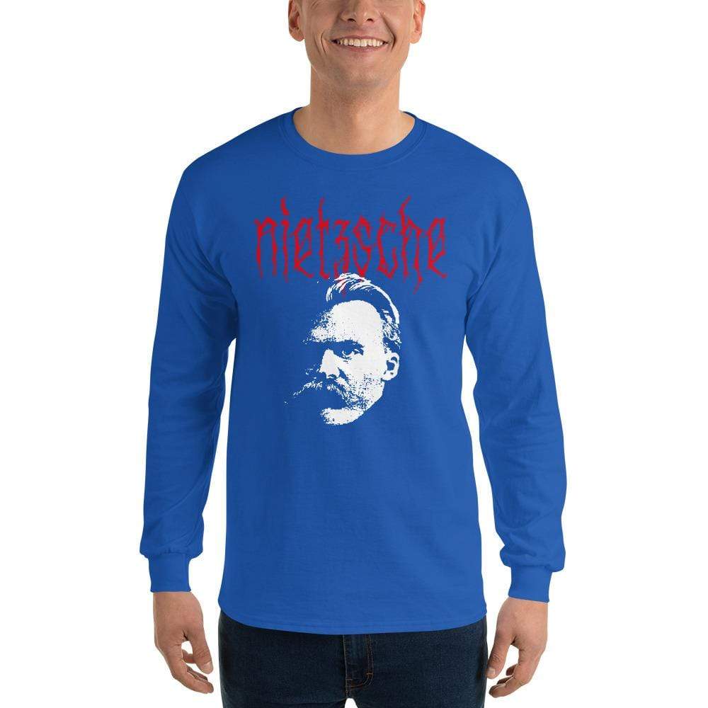 Metal Philosophers - Nietzsche - Long-Sleeved Shirt