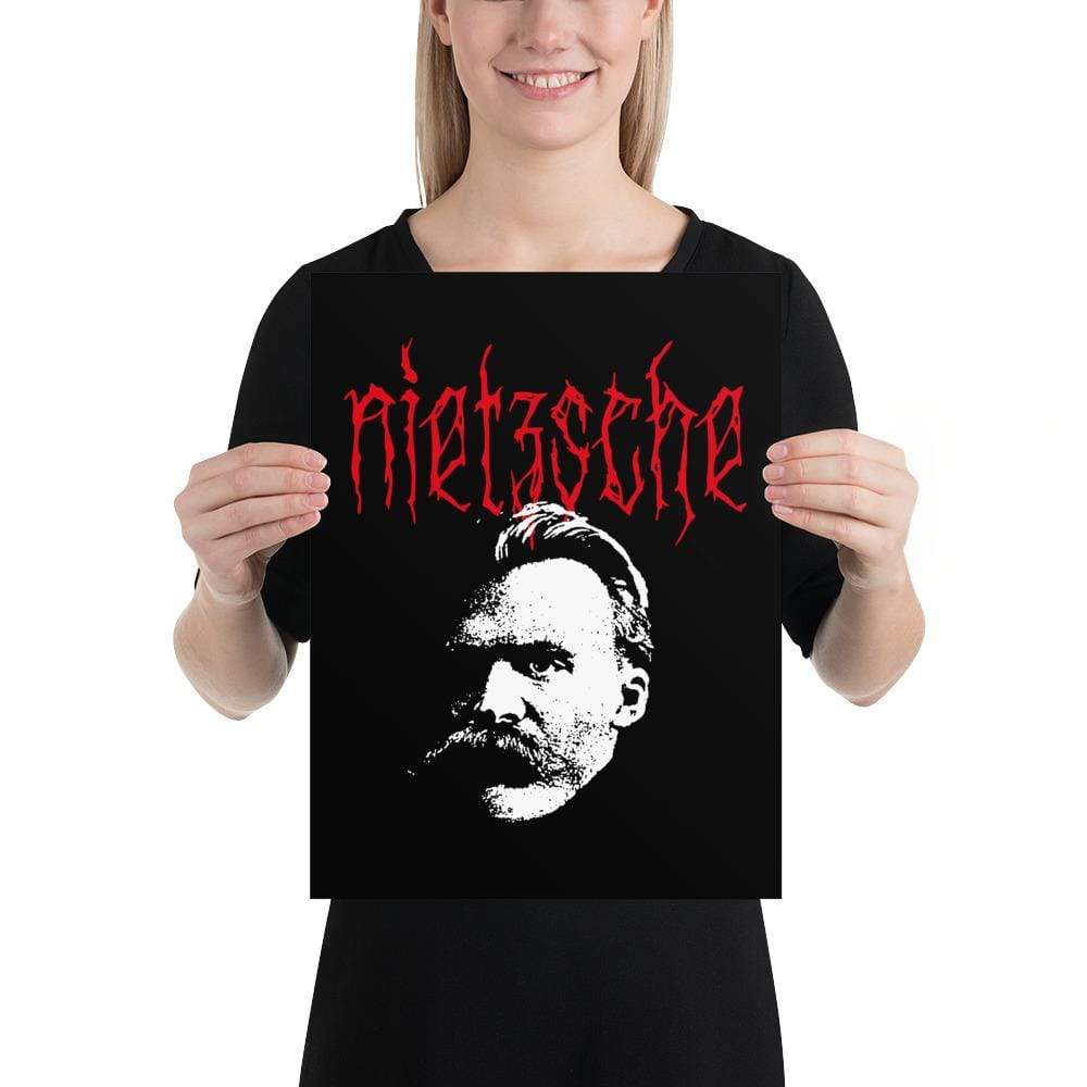 Metal Philosophers - Nietzsche - Poster