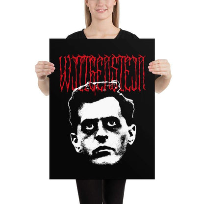 Metal Philosophers - Wittgenstein - Poster