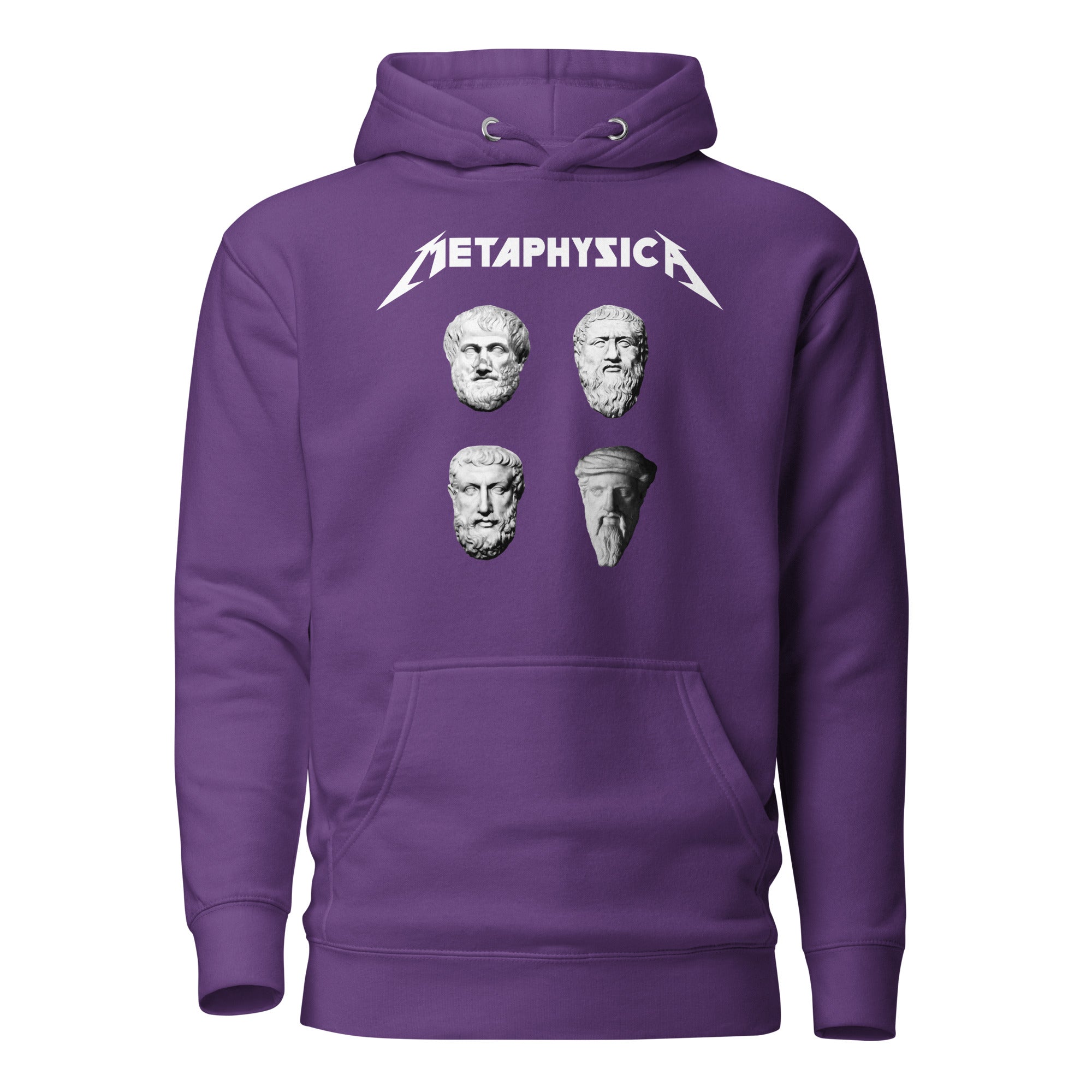Metaphysica - The Four Wise Men - Premium Hoodie - Purple-S - The Philosopher's Shirt