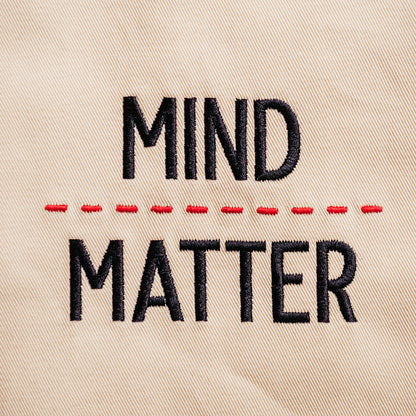 Mind over matter - Embroidered - Premium Hoodie