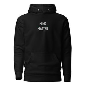 Mind over matter - Bordado - Sudadera con capucha Premium