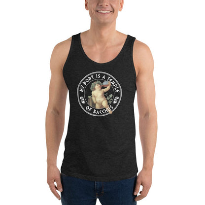 My Body Is A Temple Of Bacchus - Unisex Tank Top