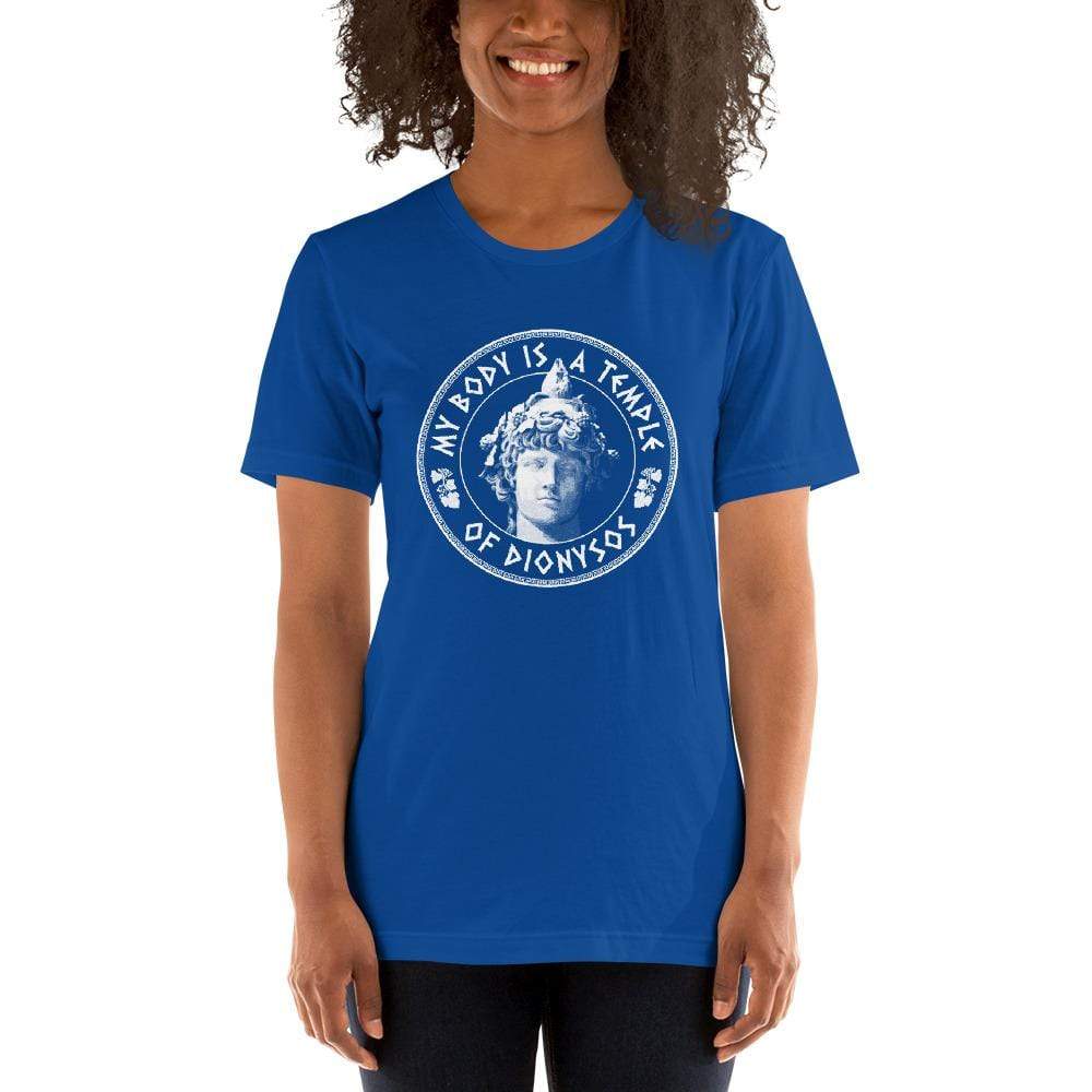My Body Is A Temple Of Dionysos - Basic T-Shirt