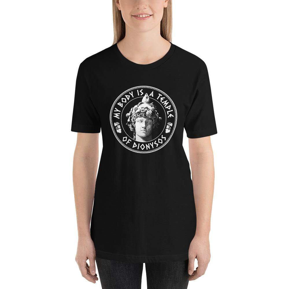 My Body Is A Temple Of Dionysos - Basic T-Shirt