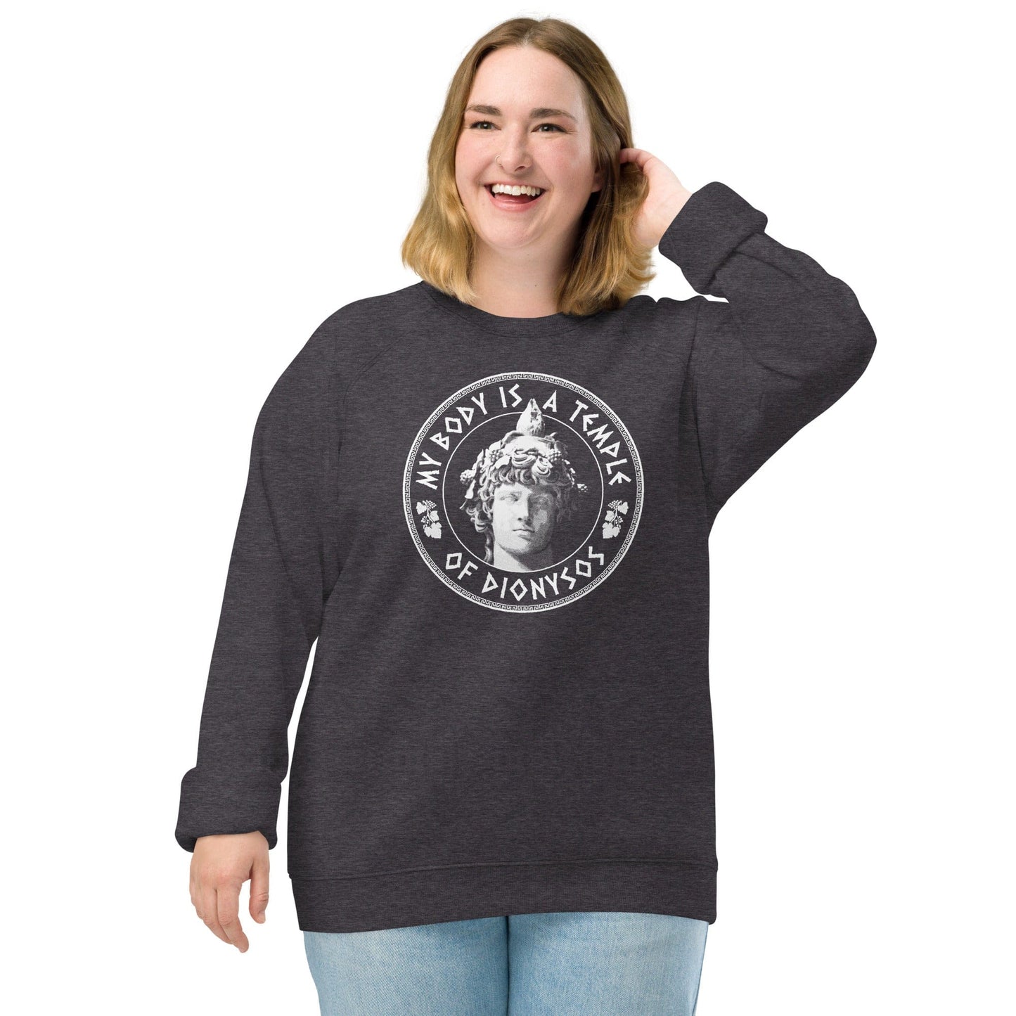My Body Is A Temple Of Dionysos - Eco Sweatshirt