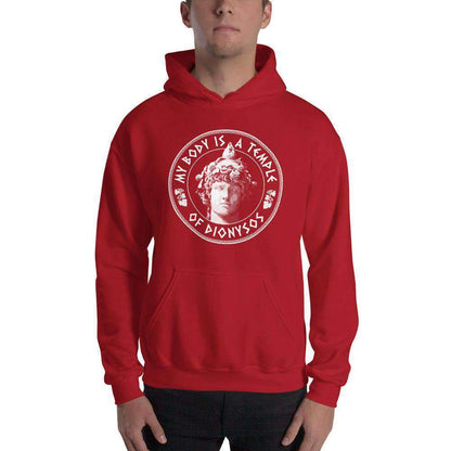 My Body Is A Temple Of Dionysos - Hoodie